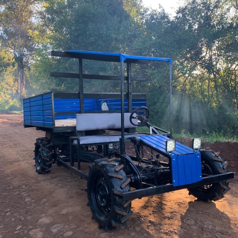 Carreta agrícola 4x2 motor ap 1.8 